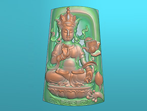 【度母】浮雕系列 翡翠自動(dòng)雕刻機(jī)精度圖紙下載