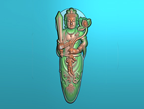 【玉雕觀音】浮雕系列 電腦玉石雕刻機(jī)圖案大全