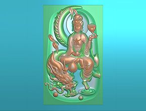 【龍觀音】玉石雕刻圖片大全大圖_享刻雕刻機(jī)