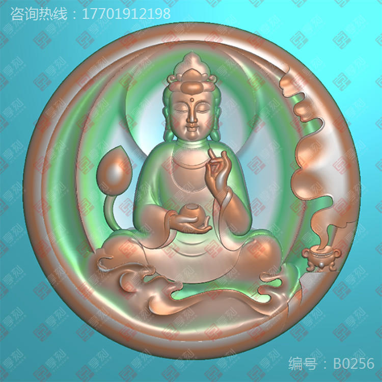 玉石雕刻觀音圖案大全