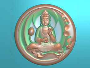 翡翠圓牌觀音圖案大全_玉雕機(jī)電腦圖紙