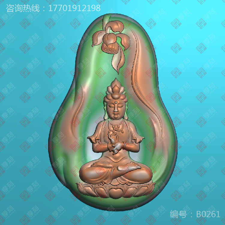 好看的玉雕觀音圖案大全