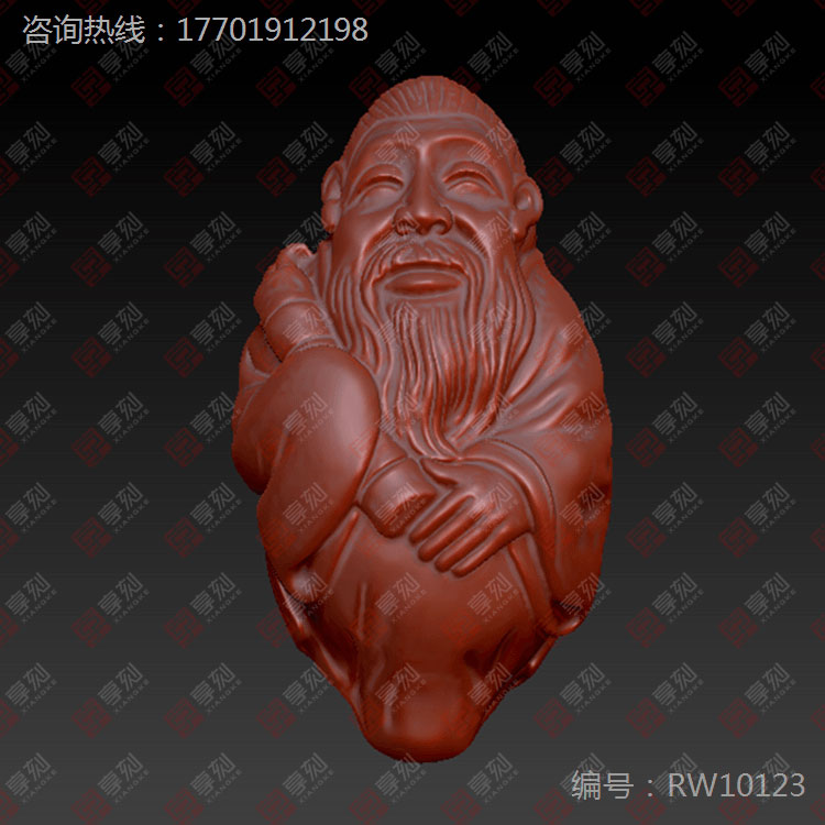 橄欖核電腦精度圖