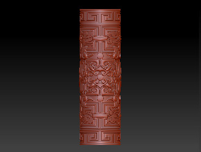 學(xué)習(xí)立體玉雕雕刻圖案-古紋桶珠