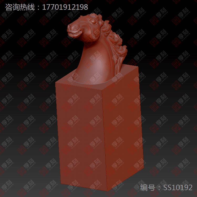 玉雕印章雕刻圖案