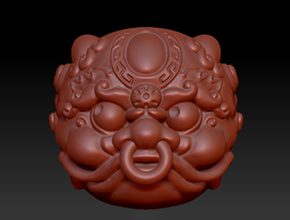 神獸珠子電腦雕刻機(jī)圖紙_小型石頭雕刻機(jī)廠家