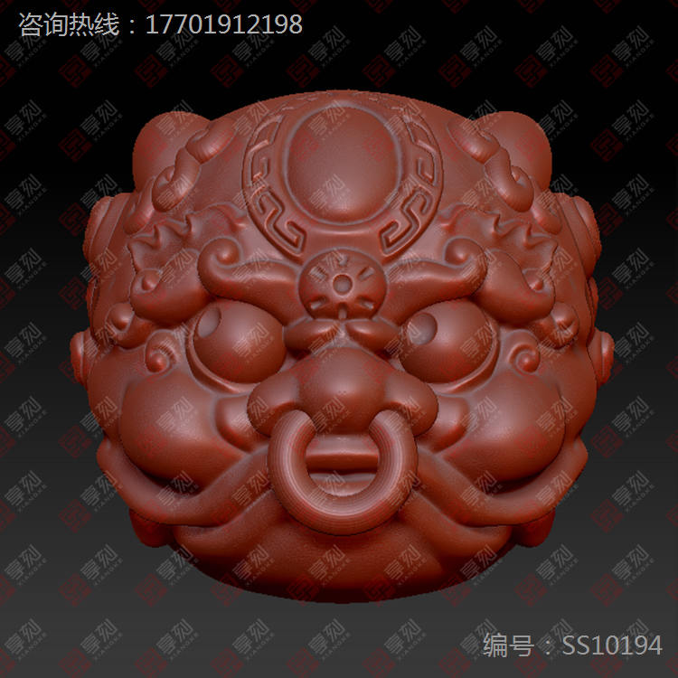 神獸珠子電腦雕刻機(jī)圖紙