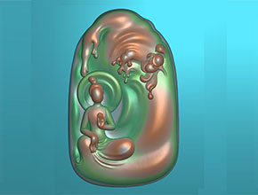 無相佛玉石電腦數(shù)控精雕圖紙_享刻玉石雕刻機(jī)