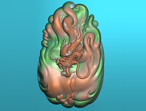 適合好翡翠雕刻的龍牌圖案_工藝品雕刻機(jī)網(wǎng)下載