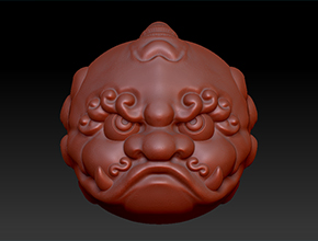 Q版獅子頭珠子圖案_享刻數(shù)控玉雕機網(wǎng)下載