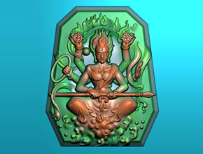 爆款哪吒精雕圖-數(shù)控玉雕機(jī)精雕圖中心