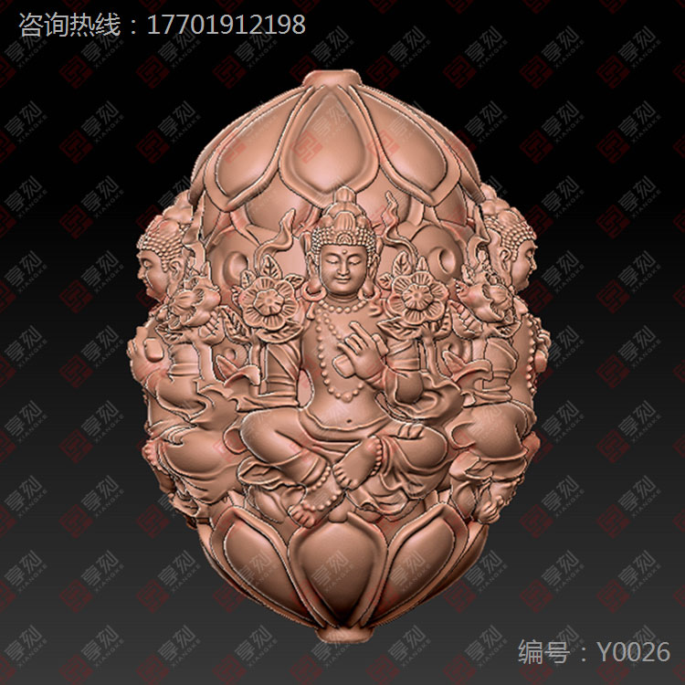 度母人物工藝品精雕圖