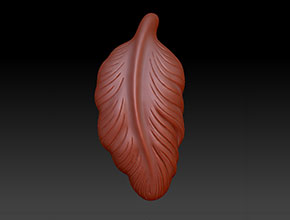 葉子吊墜首飾工藝品圖案大全_享刻電腦精雕圖庫