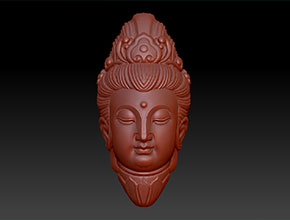 享刻玉雕機(jī)電腦_立體觀音頭吊墜翡翠圖紙大全