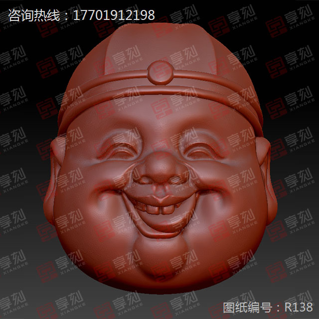 人物臉珠子電腦精雕圖