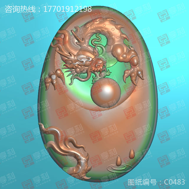 新款玉石電腦精雕圖