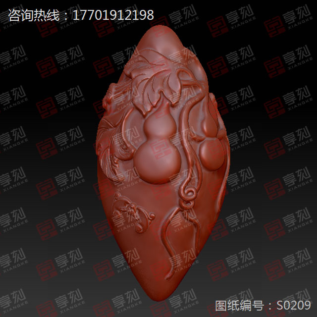 橄欖核雕刻圖紙