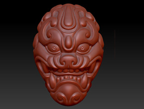 新款綠松珠子獸頭精雕圖案大全_綠松珠子加工機(jī)