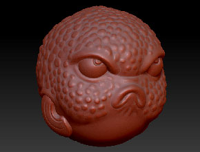 文玩手串河豚珠子電腦雕刻圖_享刻玉雕工具設(shè)備