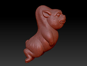 精品動物吊墜飾品精雕圖_多功能玉雕機(jī)廠家