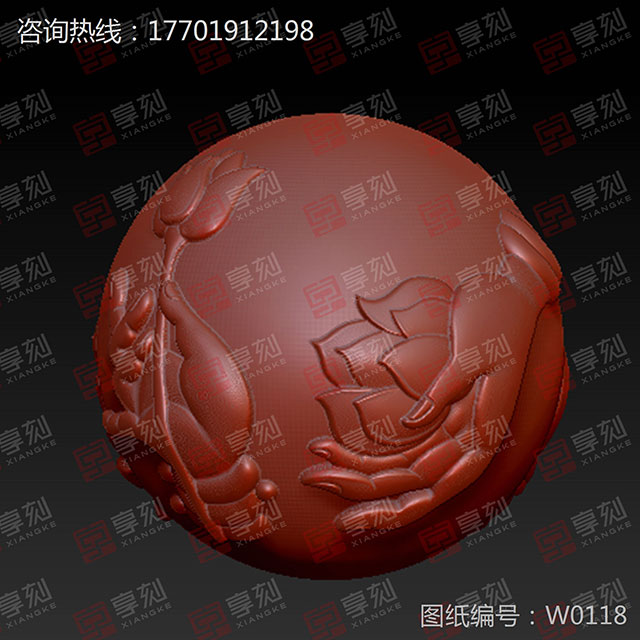 立體珠子精雕圖