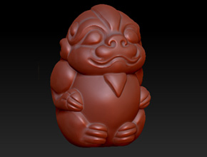 享刻YD22立體玉雕機(jī)_立體貔貅吊墜精雕圖紙下載