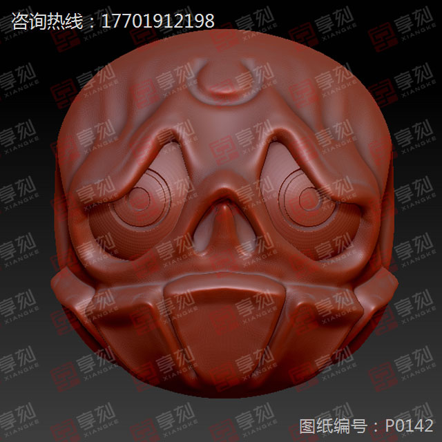 文玩阿呆系列精雕圖