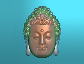 佛頭吊墜翡翠自動數(shù)控雕刻機圖紙下載_享刻玉雕