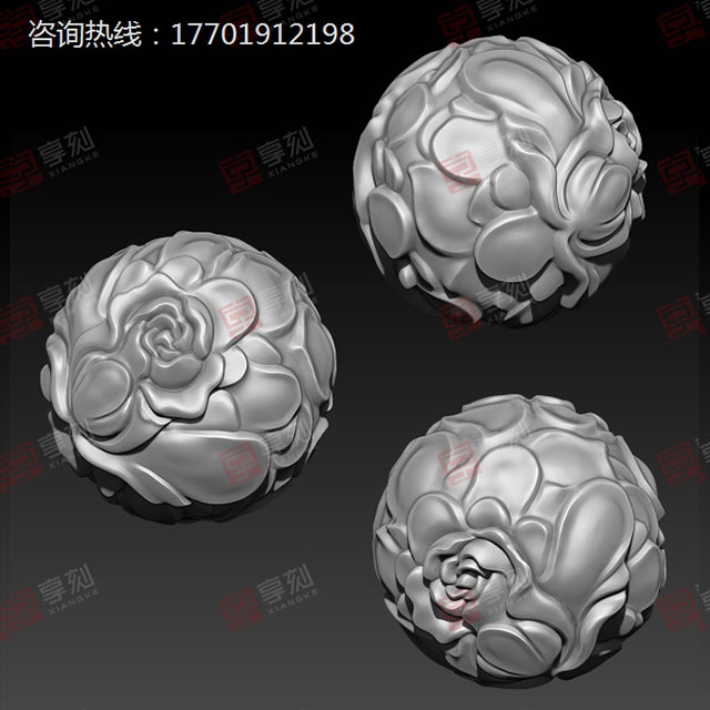 花式珠子電腦玉石雕刻圖案