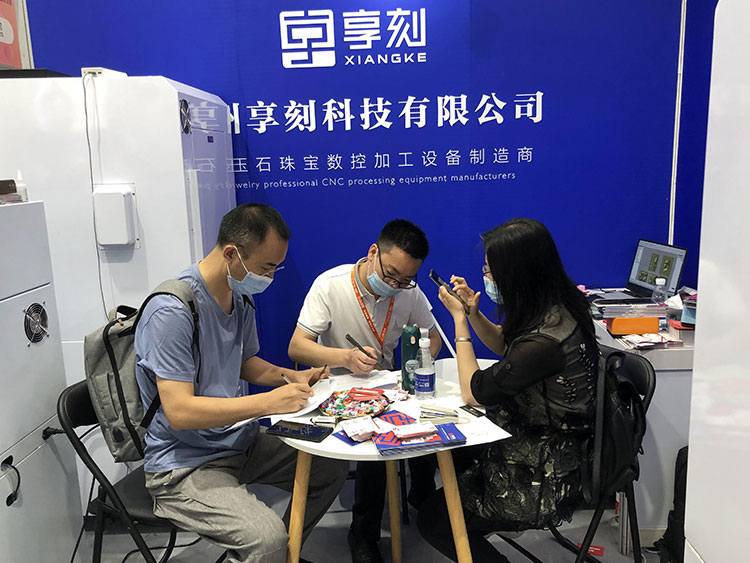 玉石雕刻機(jī)廠家展會