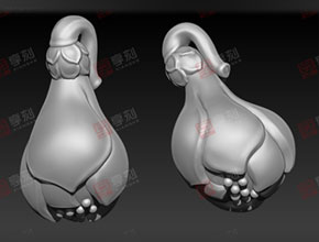 金銀玉石水晶耳環(huán)玉石精雕圖案_享刻雕刻機廠家