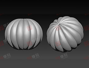 南瓜飾品雕刻圖案_享刻玉石加工設備廠家