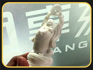 和田玉立體佛公cnc數(shù)控玉雕加工_YD4040雕刻機案例