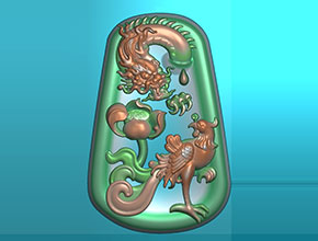 龍鳳翡翠玉石雕刻圖案_玉石雕刻工具廠家