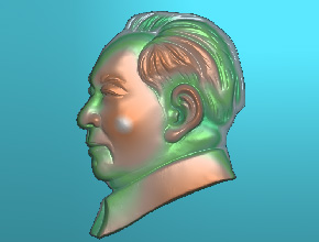 毛主席玉石雕刻圖案下載_享刻玉鼎玉雕機(jī)廠家