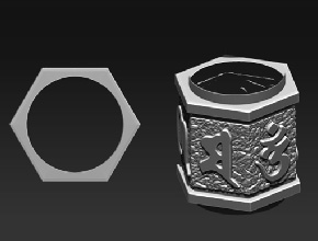 六字真言玉石珠子手串雕刻圖案_享刻精雕機(jī)廠家