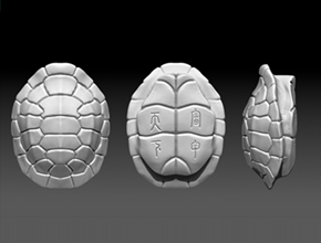 烏龜殼玉石雕刻精雕圖紙_享刻玉石電腦雕刻機(jī)廠