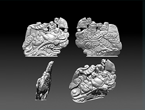 佛祖擺件精雕機(jī)電腦圖紙_數(shù)控玉石精雕雕刻機(jī)廠