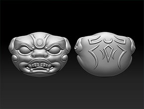 獅子珠子精雕雕刻模型圖_玉石珠子雕刻機(jī)廠家