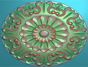 漂亮花件雕刻精雕圖_全自動(dòng)玉石雕刻機(jī)廠家