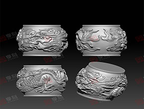 龍鼓珠子玉石精雕模型圖_全自動珠子雕刻機(jī)廠家