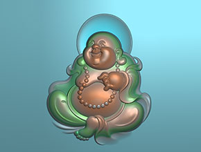 大肚笑佛精雕圖紙_全自動翡翠雕刻機廠家