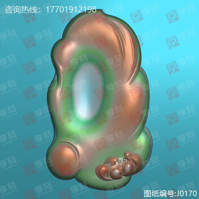 翡翠瑪瑙禪意玉石玉雕圖紙下載