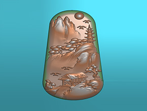 山水牌玉器玉雕圖紙下載_電腦玉石雕刻機廠家