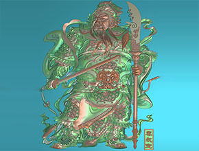 門神秦叔寶玉石雕刻圖紙_數(shù)控玉石雕刻機(jī)廠家