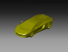 蘭博基尼小汽車模型STL圖_電腦數(shù)控玉石雕刻機(jī)廠