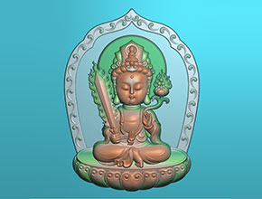 萌版八大守護(hù)神虛空藏_電腦數(shù)控玉石雕刻機(jī)廠家