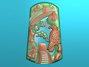 山水翡翠玉石雕刻精雕圖_電腦數(shù)控玉石雕刻機(jī)廠