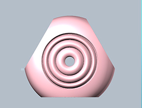 玉石三角背飾品吊墜電腦雕刻機(jī)圖紙_電腦數(shù)控玉