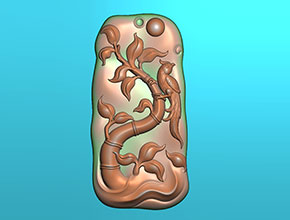 花鳥翡翠瑪瑙雕刻工具精雕圖庫(kù)_電腦數(shù)控玉石雕